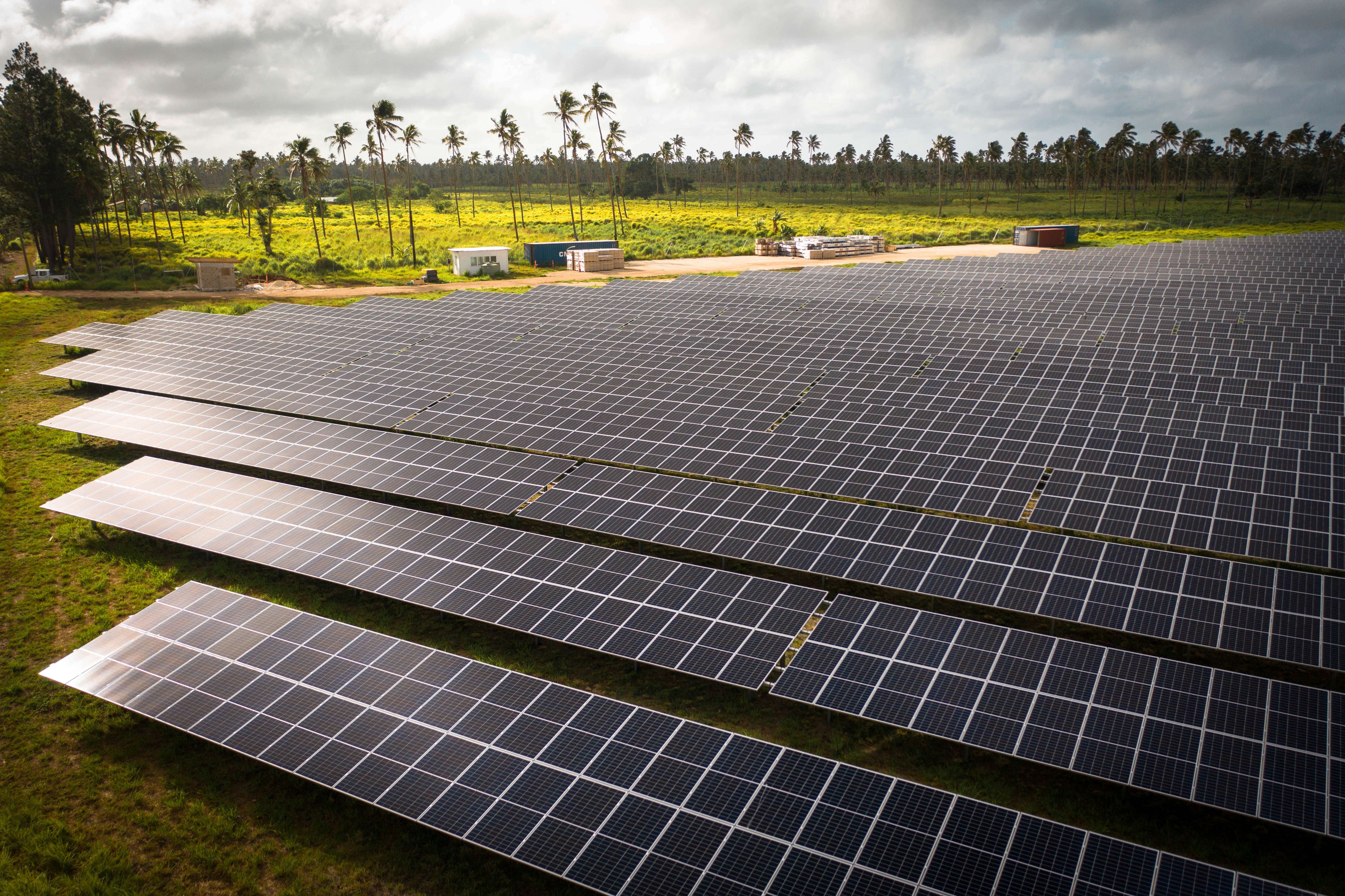 Solar farm in Tonga