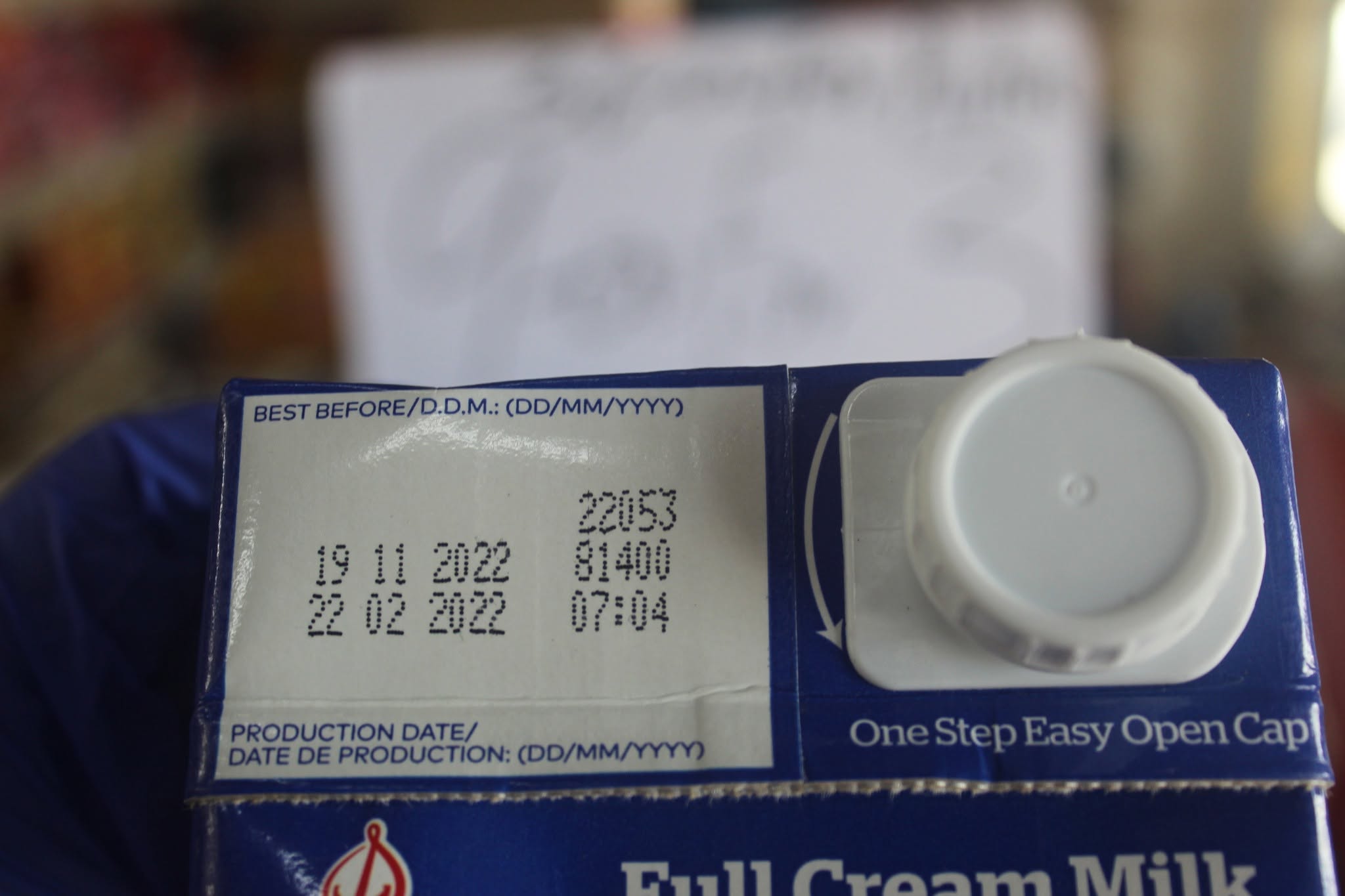 Expired Milk